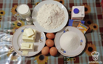 Подготовьте все необходимые ингредиенты.