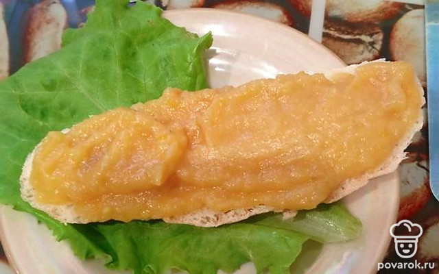 Кабачковая икра с томатной пастой — Рецепт с фото