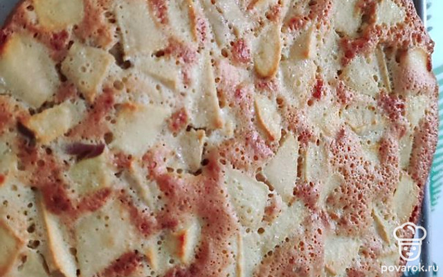 Пирог с яблоками «Шарлотта» — Рецепт с фото