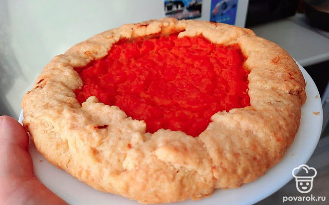 Яркая тыквенная галета — Рецепт с фото