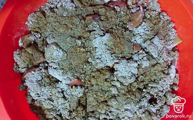 Пирог с сезонными фруктами — Рецепт с фото