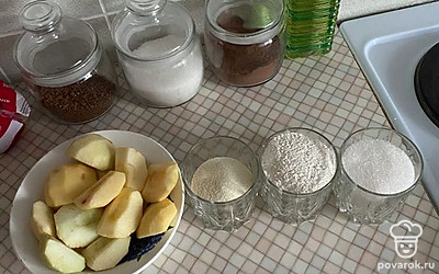 Подготовьте все ингредиенты.