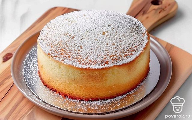 Воздушный пирог на молоке без дрожжей — Рецепт с фото