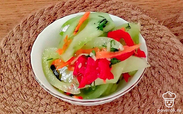 Закуска из зеленых помидоров — Рецепт с фото