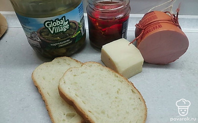 Подготовьте все ингредиенты.