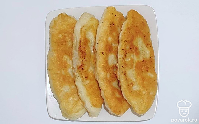 Дрожжевые пирожки с фаршем — Рецепт с фото