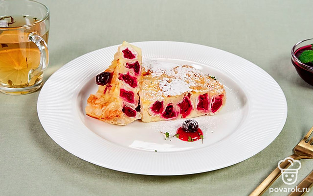 Пирог из теста фило — Рецепт с фото