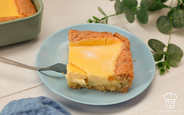 Сметанный пирог — Рецепт с фото