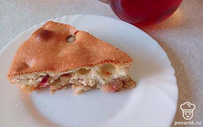 Подавайте порционно с чаем или с настоем шиповника.