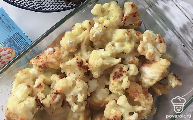 Цветная капуста в яйце с сыром — Рецепт с фото