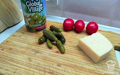 Подготовьте все ингредиенты.