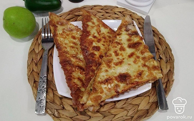 Чебуреки с мясом из лаваша — Рецепт с фото