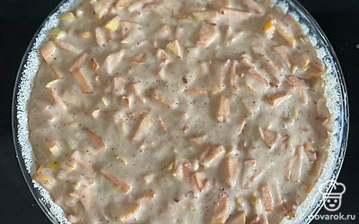 Поставьте в предварительно разогретую духовку на 40 минут при температуре 180 градусов.