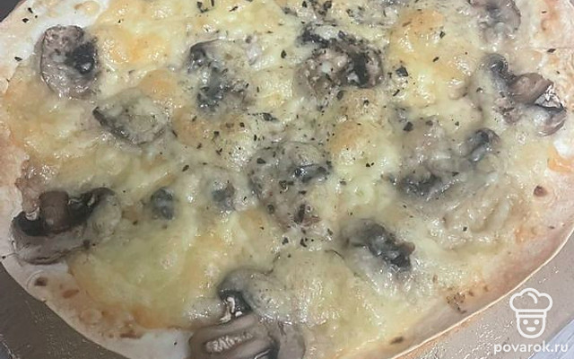 Пицца «Погрибок» — Рецепт с фото