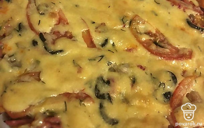 Подаём порционно. Приятного аппетита.