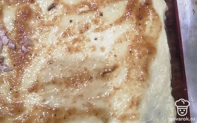 Сверху намазать кетчуп. 