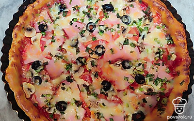 Блюдо готово. Аккуратно вынимайте из духовки. Дайте немного остыть. 