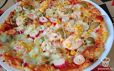 Запекайте при 220 градусах 10 минут.