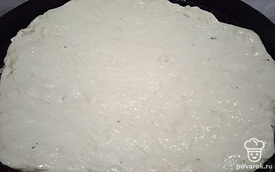 Тесто расскатайте.