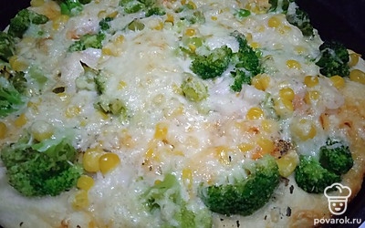 Выпекайте 15 минут при 200 градусах.