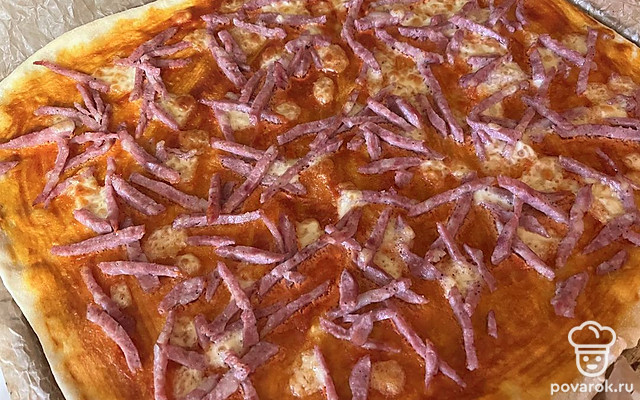 Быстрая и невероятно вкусная пицца на всю семью — Рецепт с фото