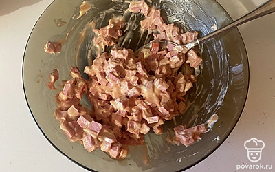 Все ингредиенты тщательно перемешайте и между собой.