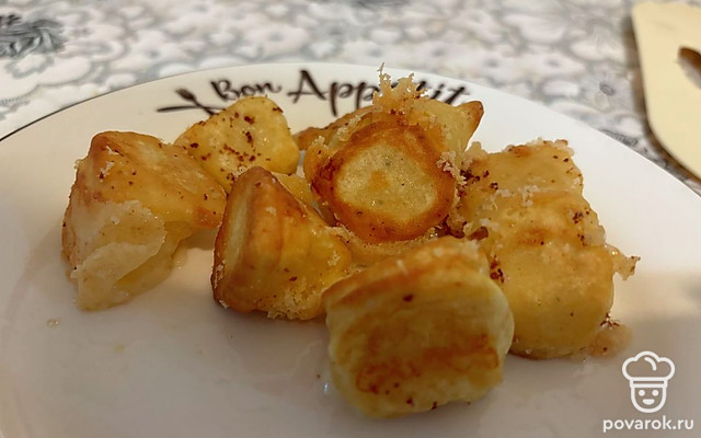 Хрустящие сырные шарики — Рецепт с фото