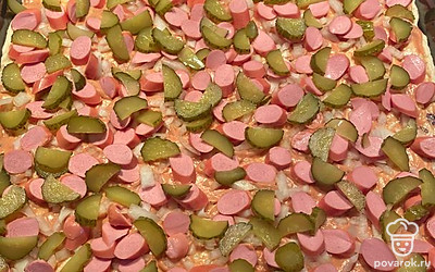 Маринованные огурцы.