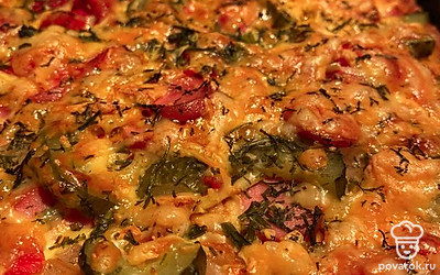 Подавать горячей порционно.