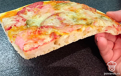 Разрежьте на порционные куски, наслаждайтесь.