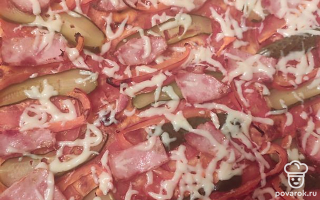 Пицца для всей семьи — Рецепт с фото