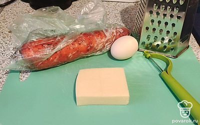 Подготовим все ингредиенты.