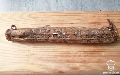 Сверните блины. 