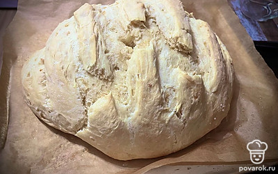 Очень ароматный хлеб, вы захотите кушать его просто так.
