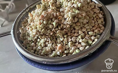 Промыть от слизи и дать стечь воде.