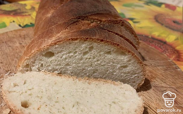 Батон нарезной — Рецепт с фото