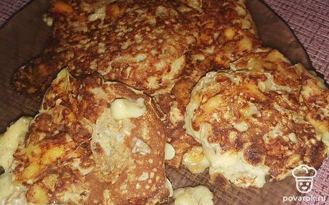 Сырные лепешки — Рецепт с фото