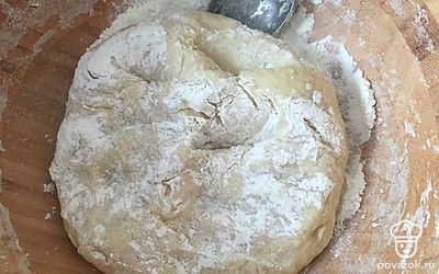 Хорошо вымесить тесто, дать постоять 30 минут.