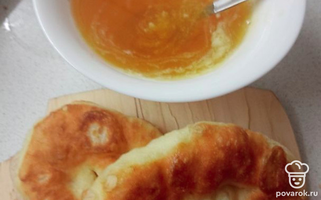 Простые лепешки на воде из детства — Рецепт с фото