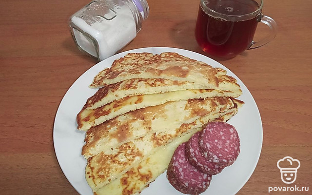 Пышные сырные лепешки — Рецепт с фото