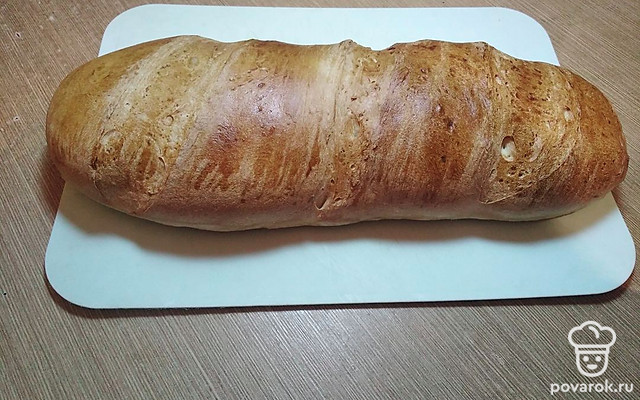 Домашний батон — Рецепт с фото