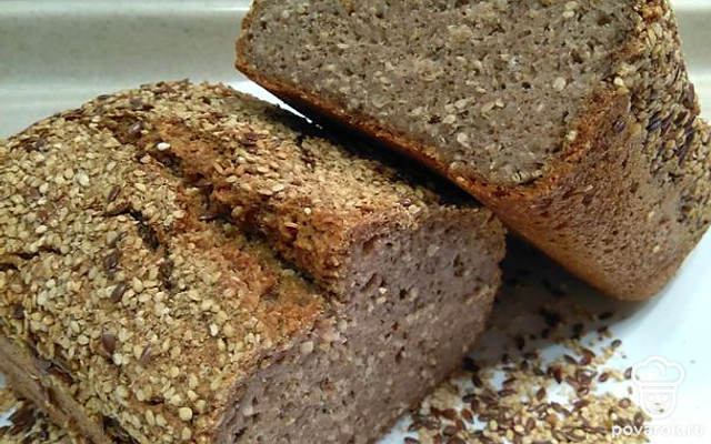 Домашний хлеб из зеленой гречки — Рецепт с фото