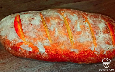 Дайте остыть и подавайте с маслом, нарезав порционно. 