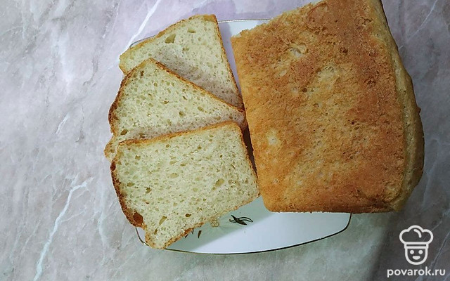 Домашний хлеб на кефире — Рецепт с фото
