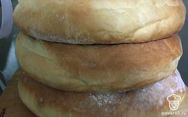Домашний хлеб пышка — Рецепт с фото