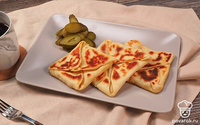 Лепешки из манки — Рецепт с фото