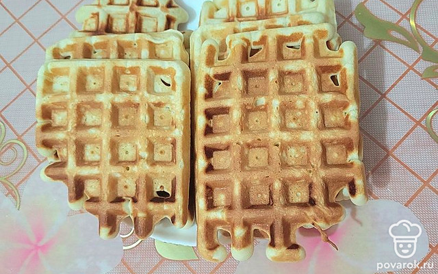Божественные мягкие вафли — Рецепт с фото