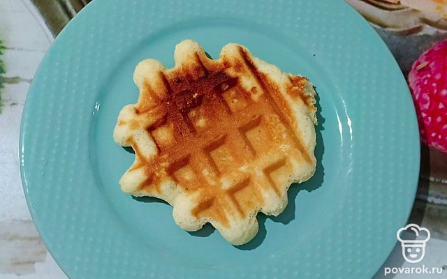 Вафли с ванильным сахаром — Рецепт с фото