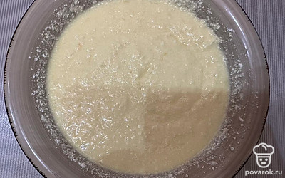 Разотрите все, чтобы получилась однородная масса.