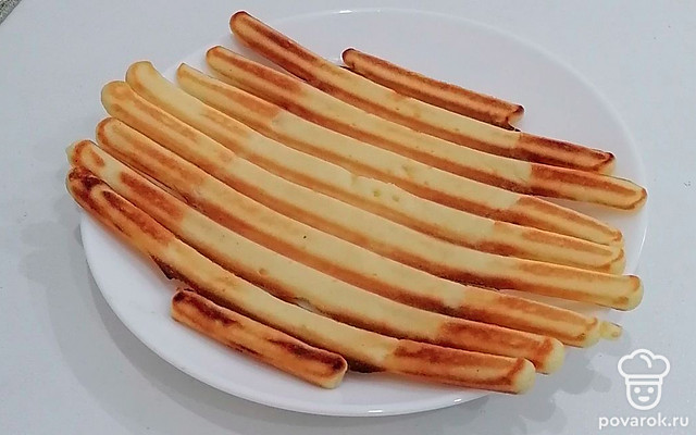 Сливочные вафли на гриле — Рецепт с фото